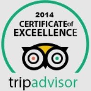 Tripadvisor Travelers Choice Award 2014