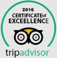 Tripadvisor Travelers Choice Award 2016