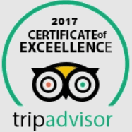 Tripadvisor Travelers Choice Award 2017