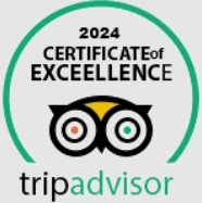 Tripadvisor Travelers Choice Award 2024